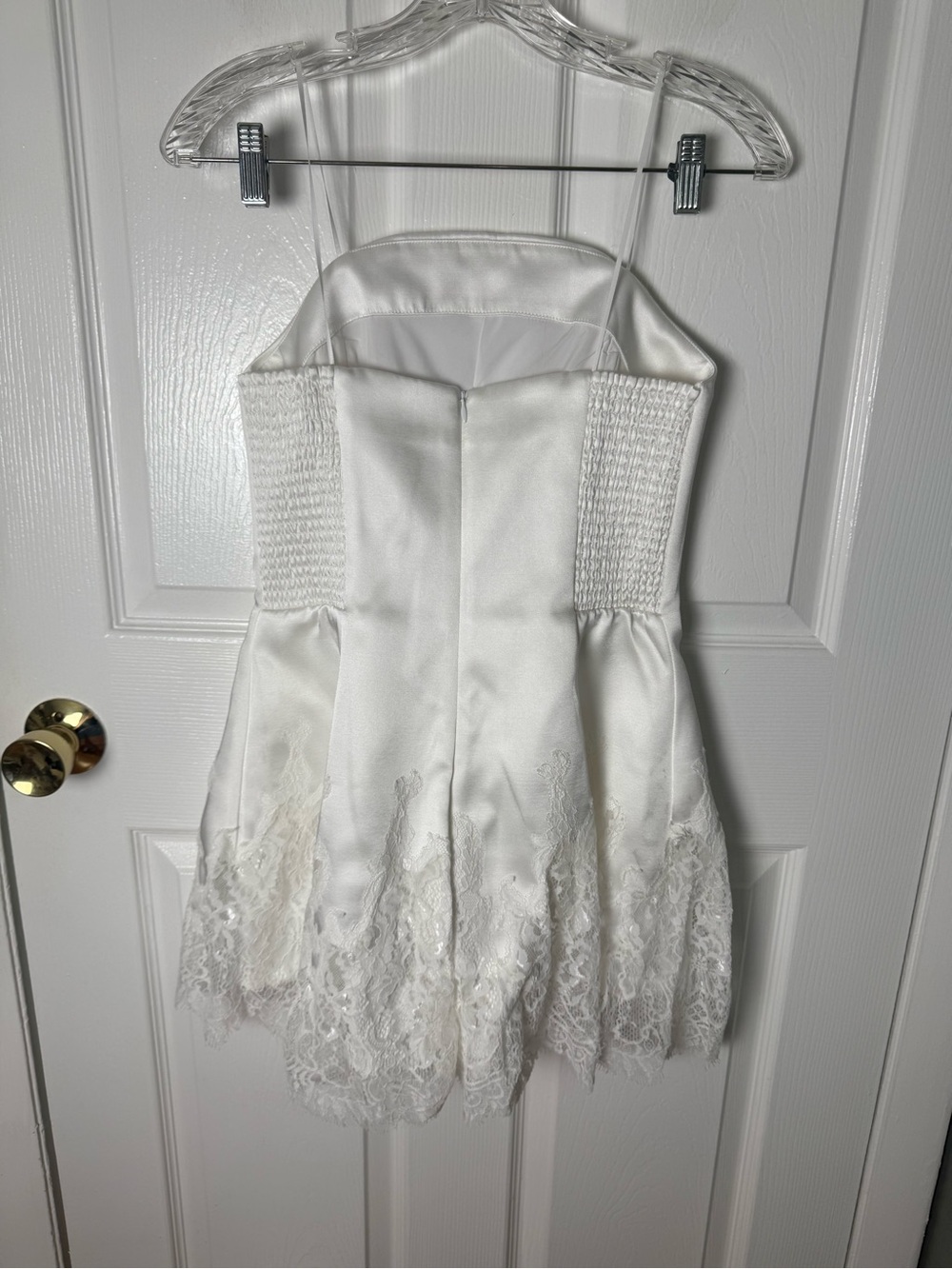 Amanda Uprichard Romilly Romper in White M - Picture 6 of 12